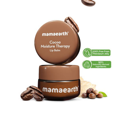 Mamaearth Cocoa Moisture Therapy Lip Balm, 15 GM