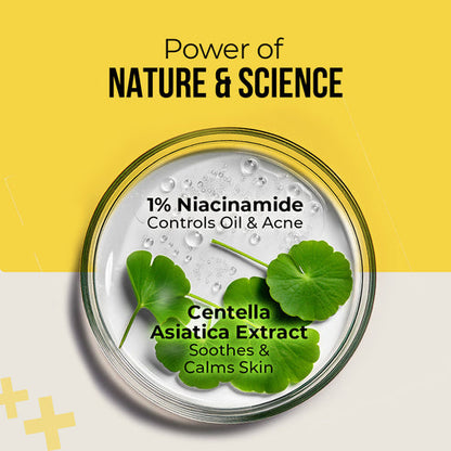 Dr. Sheth’s Centella & Niacinamide Oil & Acne Control Sunscreen, 50 GM