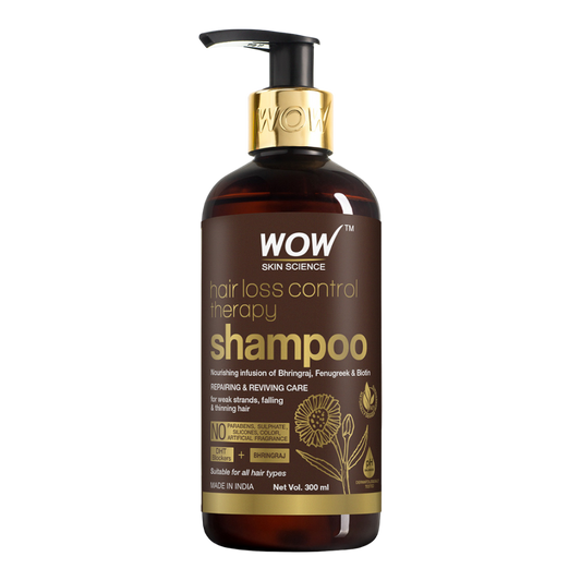 WOW SKIN SCIENCE HAIR LOSS CONTROL THERAPY SHAMPOO, 300ML