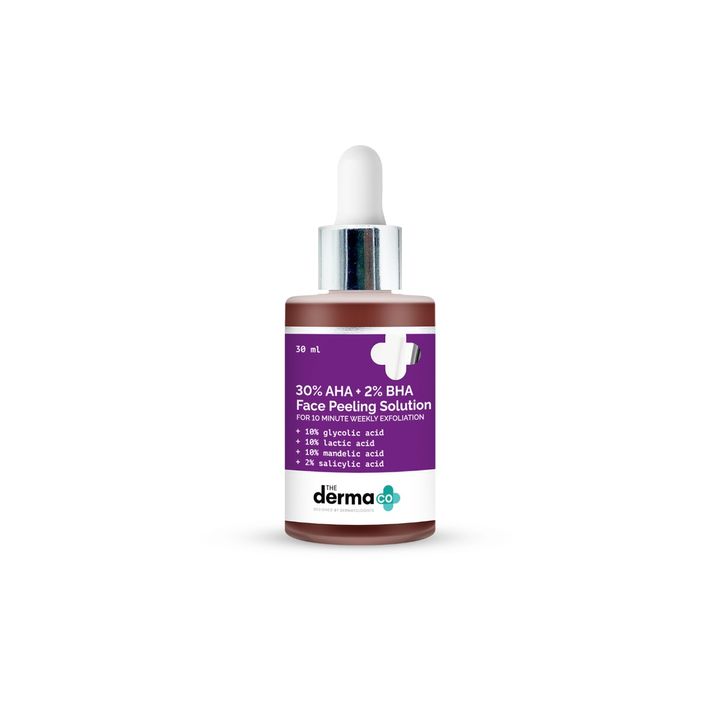 The Derma Co. 30% AHA + 2% BHA Peeling Solution, 30 ML