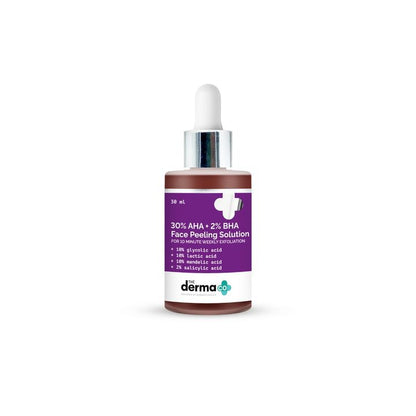 The Derma Co. 30% AHA + 2% BHA Peeling Solution, 30 ML