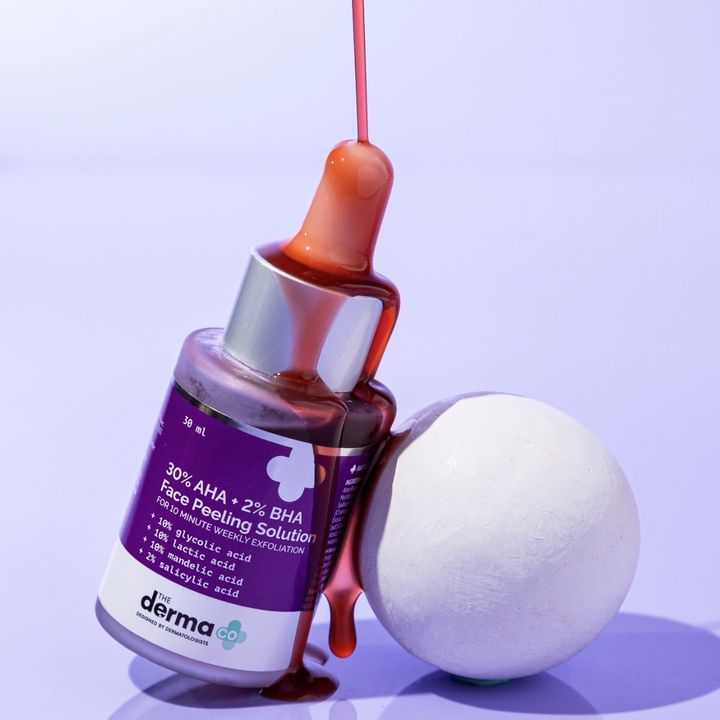 The Derma Co. 30% AHA + 2% BHA Peeling Solution, 30 ML