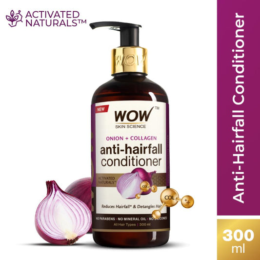 WOW SKIN SCIENCE ONION RED SEED OIL CONDITIONER, 300ML