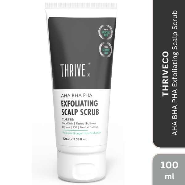 ThriveCo AHA BHA PHA Exfoliating Scalp Scrub, 100 ML