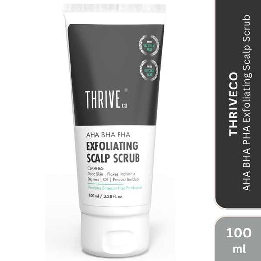 ThriveCo AHA BHA PHA Exfoliating Scalp Scrub, 100 ML
