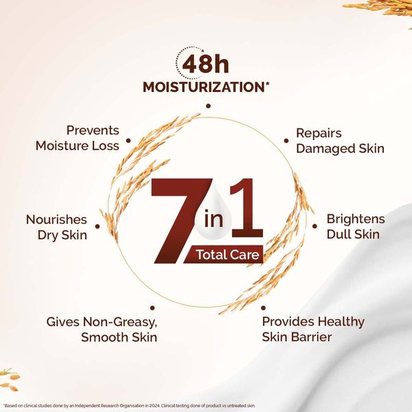 Mamaearth Rice Water Hydrating Body Lotion with Rice Water & Niacinamide, 400 ML