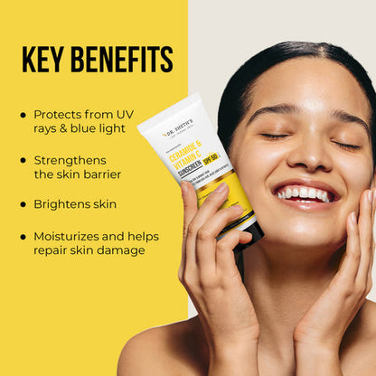 Dr. Sheth's Ceramide & Vitamin C Sunscreen, 80 GM