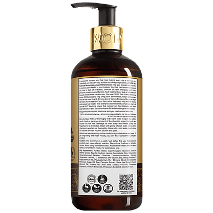 WOW SKIN SCIENCE ARGAN OIL SHAMPOO, 300ML