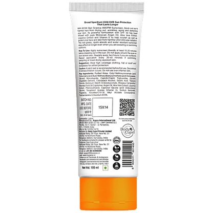 WOW SKIN SCIENCE AM2PM SPF50 SUNSCREEN LOTION, 100ML