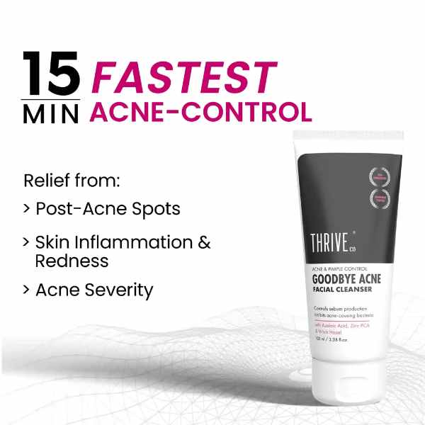 ThriveCo Goodbye Acne Cleanser, 100 ML