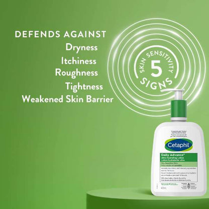 Cetaphil Daily Advance Ultra Hydrating Lotion, 473 ML