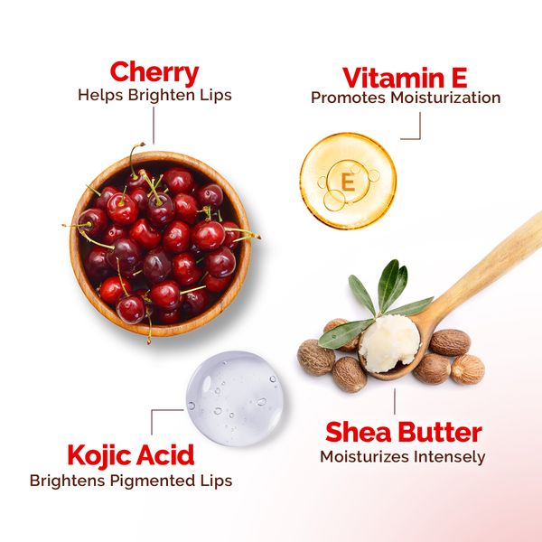 Mamaearth Cherry Moisture Therapy Lip Balm, 15 GM