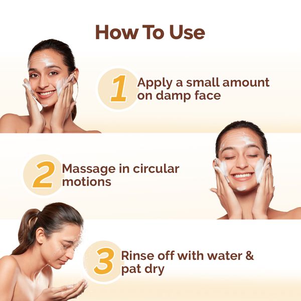 Mamaearth Ubtan Natural Face Wash for Tan Removal, 100 ML