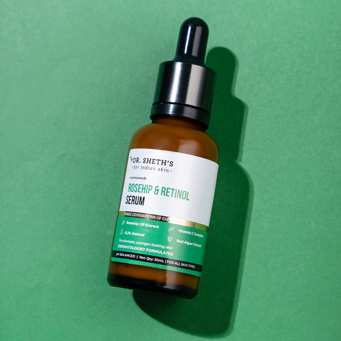 Dr. Sheth's Rosehip & Retinol Serum, 30 ML