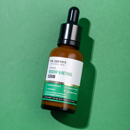 Dr. Sheth's Rosehip & Retinol Serum, 30 ML