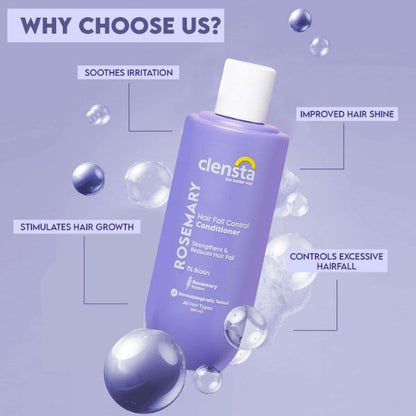 Clensta Rosemary Hair Fall Control Conditioner, 250 ML