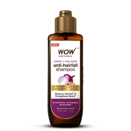 WOW SKIN SCIENCE ONION RED SEED OIL SHAMPOO, 100ML