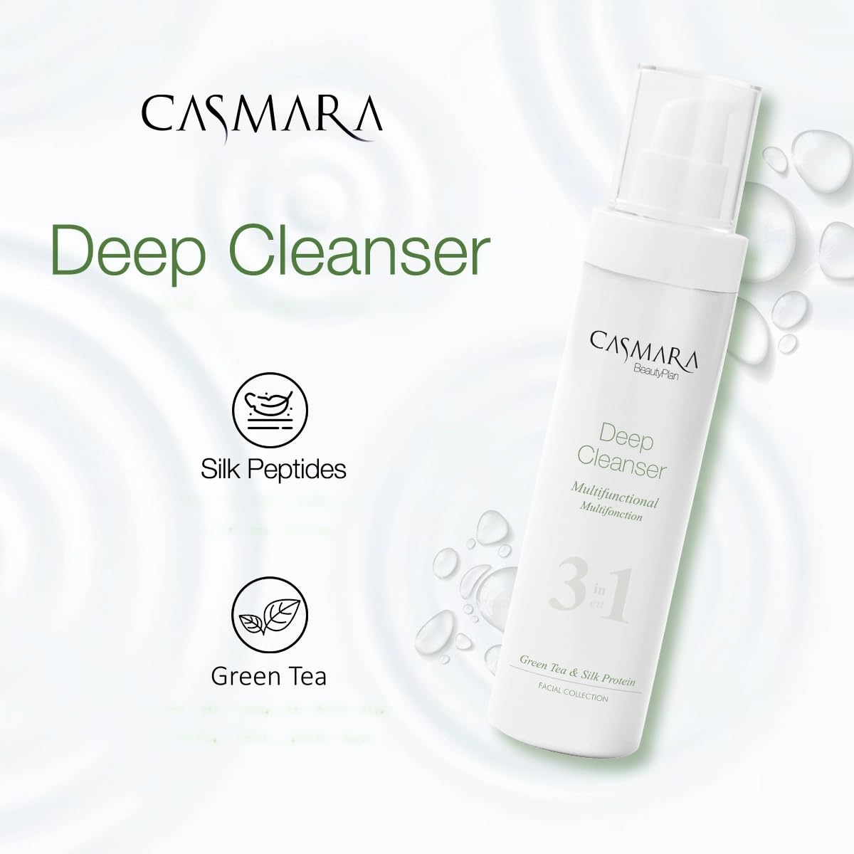 Casmara 3 in 1 Cleanser Deep Cleansing, 150ml