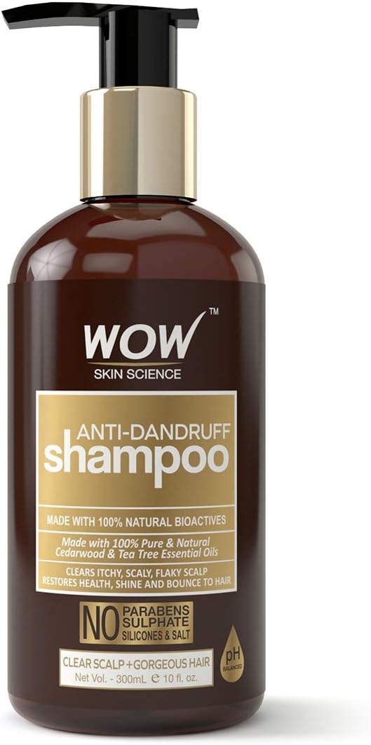 WOW SKIN SCIENCE ANTI DANDRUFF SHAMPOO, 300ML