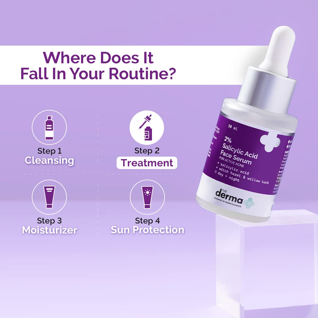 The Derma Co. 2% Salicylic Acid Face Serum, 10 ML