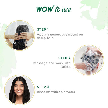 WOW SKIN SCIENCE GREEN TEA & TEA TREE ANTI DANDRUFF CONDITIONER, 300ML