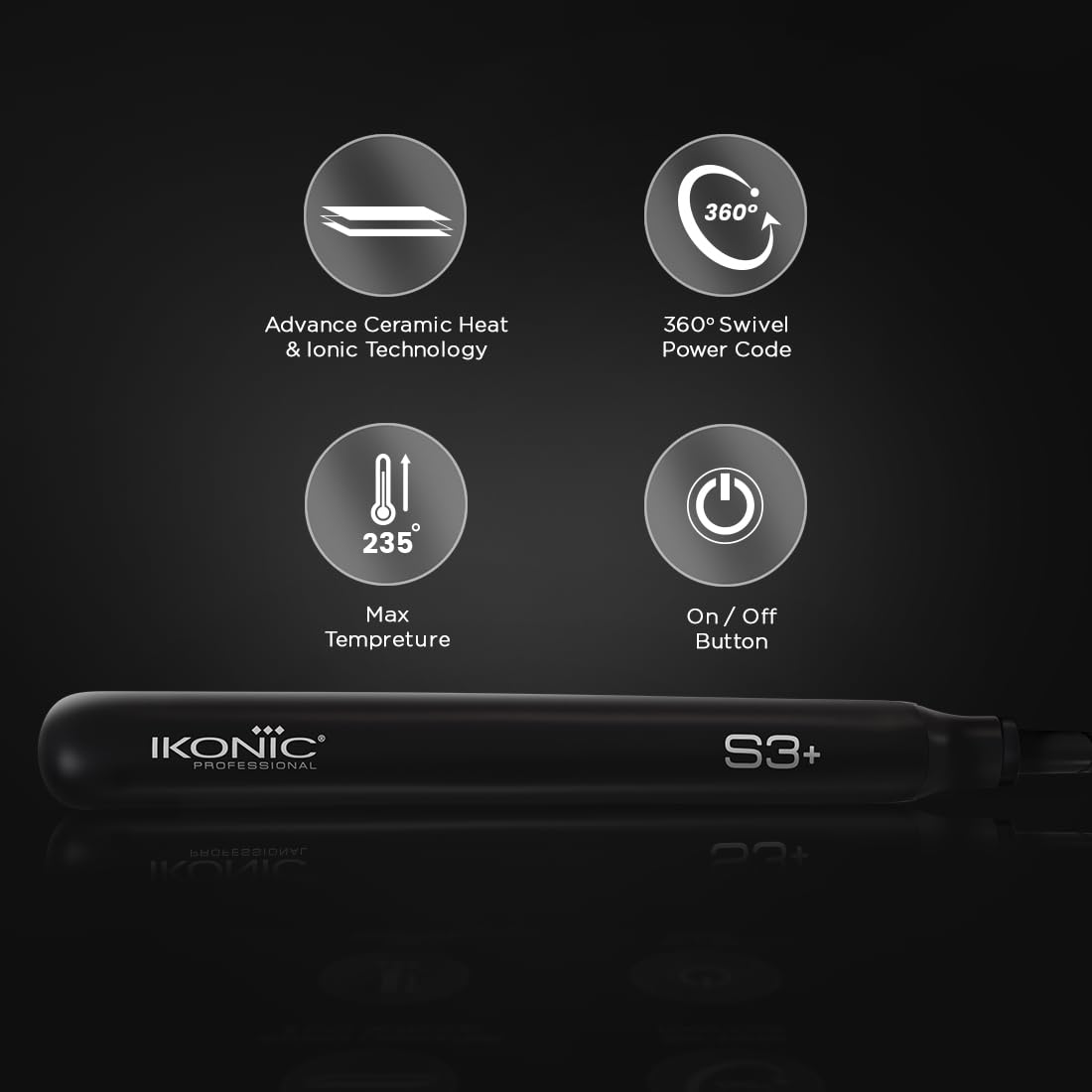 IKONIC S3 + ALL IN ONE HAIR STRAIGHTNER