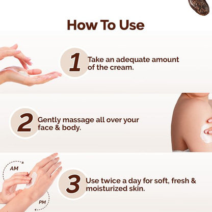 Mamaearth Cocoa Rich Moisturizing Cream, 200 GM