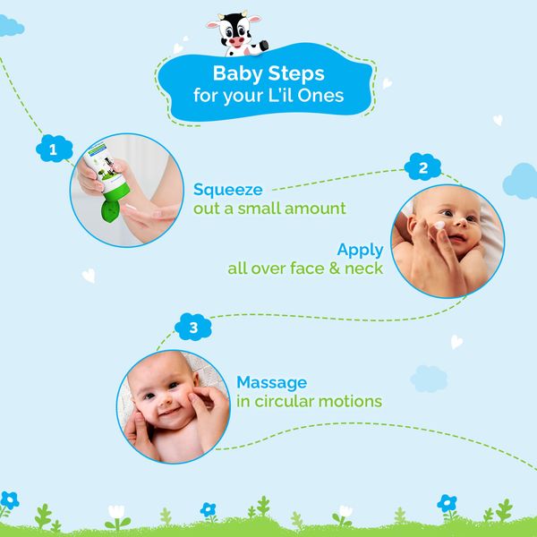 Mamaearth Milky Soft Face Cream With Murumuru Butter For Babies, 60 ML