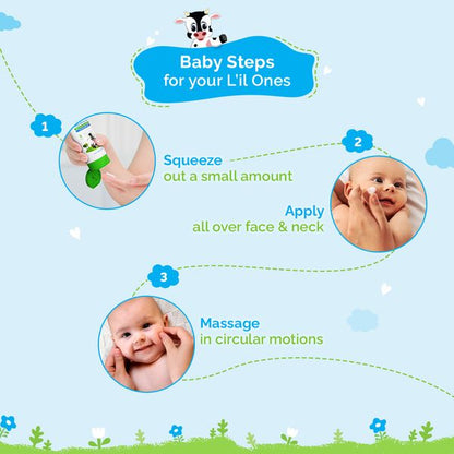 Mamaearth Milky Soft Face Cream With Murumuru Butter For Babies, 60 ML
