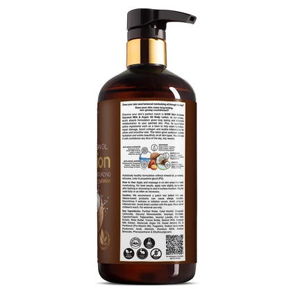 WOW SKIN SCIENCE COCONUT MILK & ARGAN OIL BODY LOTION, 400ML