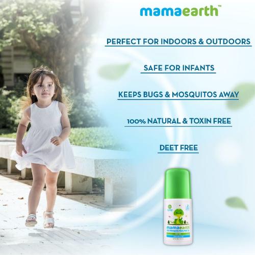 Mamaearth Anti Mosquito Body Roll On, 40 ML