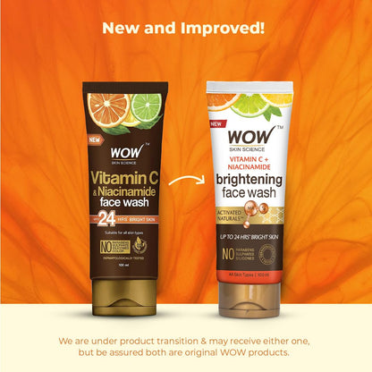 WOW SKIN SCIENCE VITAMIN C FACE WASH, 100ML