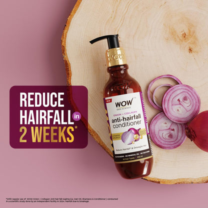 WOW SKIN SCIENCE ONION RED SEED OIL CONDITIONER, 500ML