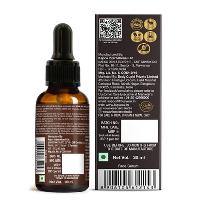 WOW SKIN SCIENCE RETINOL FACE SERUM, 30ML