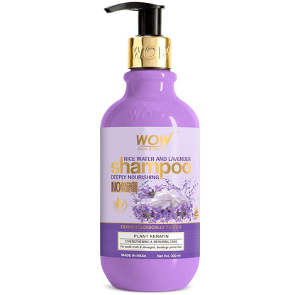 WOW SKIN SCIENCE RICE WATER SHAMPOO, 300ML
