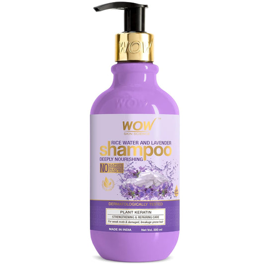 WOW SKIN SCIENCE RICE WATER SHAMPOO, 300ML