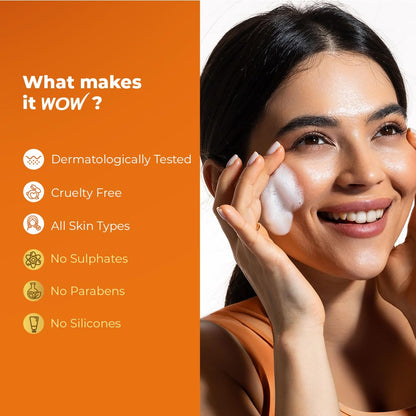 WOW SKIN SCIENCE VITAMIN C FACE WASH, 100ML
