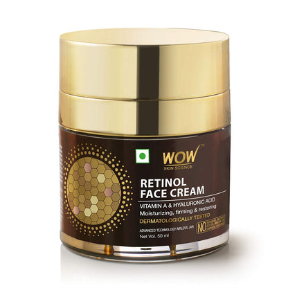 WOW SKIN SCIENCE RETINOL FACE CREAM, 50ML