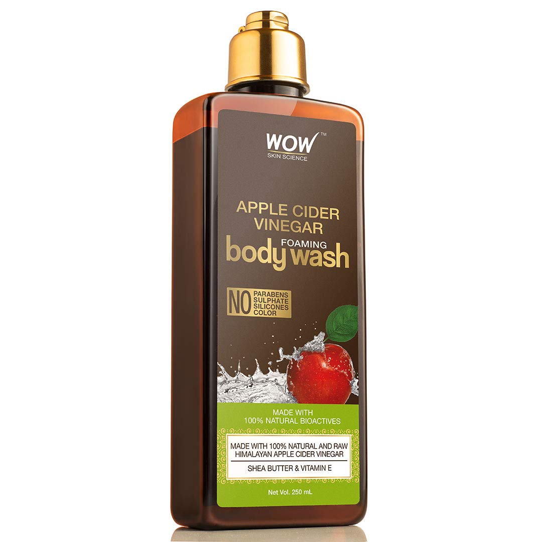 WOW SKIN SCIENCE APPLE CIDER VINEGER BODY WASH, 250ML