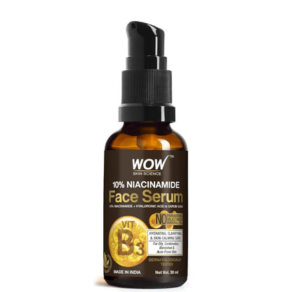 WOW SKIN SCIENCE NIACINAMIDE SERUM, 30ML