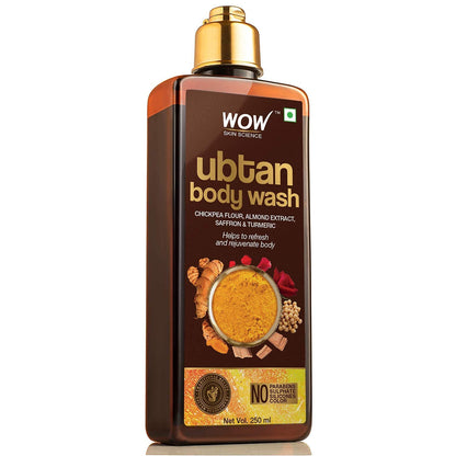 WOW SKIN SCIENCE UBTAN BODY WASH, 250ML