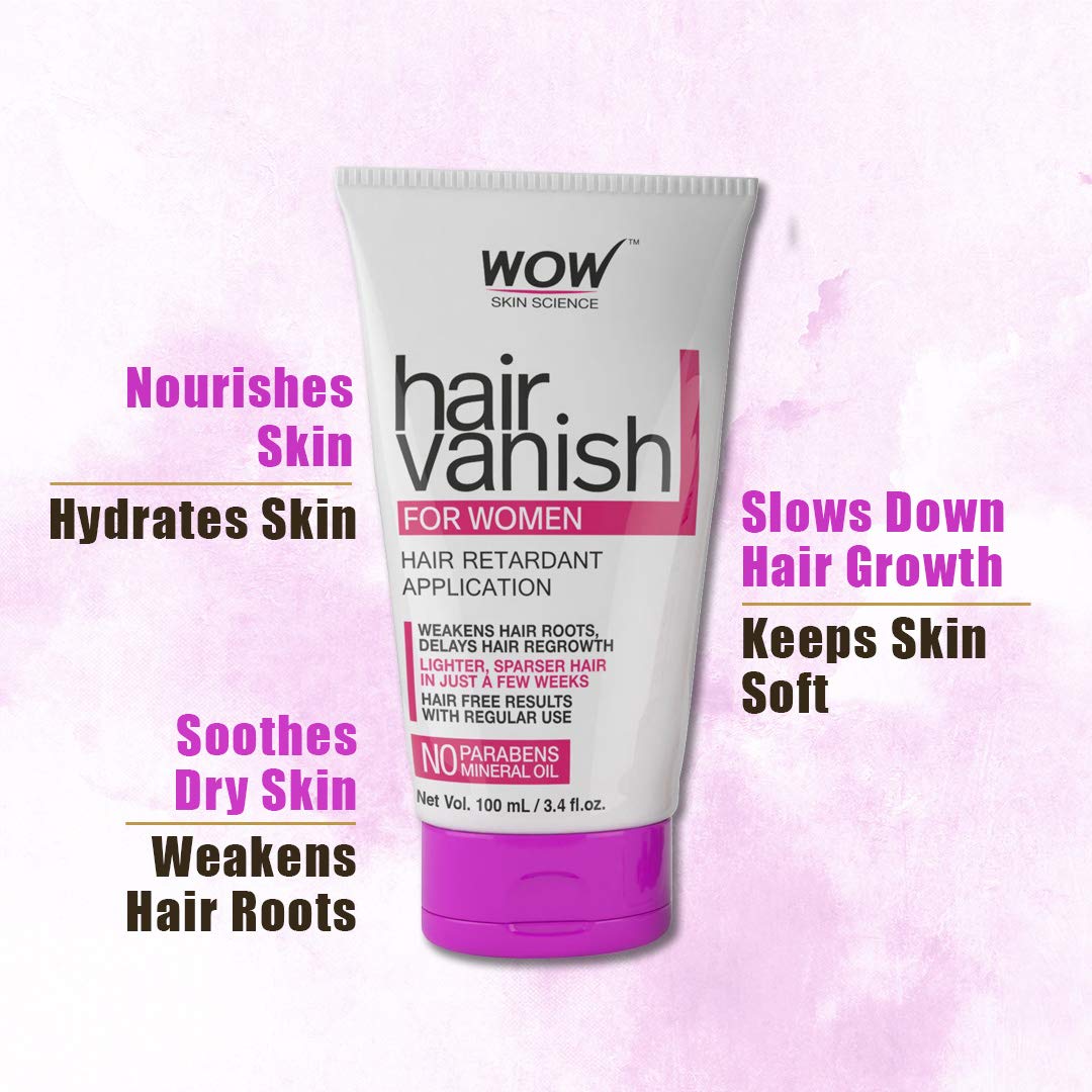 WOW SKIN SCIENCE HAIR VANISH WOMEN, 100ML