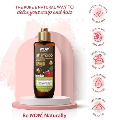 WOW SKIN SCIENCE APPLE CIDER VINEGER SHAMPOO, 100ML