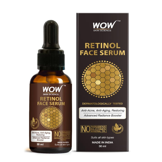 WOW SKIN SCIENCE RETINOL FACE SERUM, 30ML
