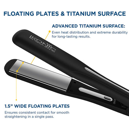 BLACK TITANIUM PRO HAIR STRAIGHTNER
