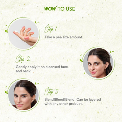 WOW SKIN SCIENCE GREEN TEA FACE MOISTURISER, 100ML