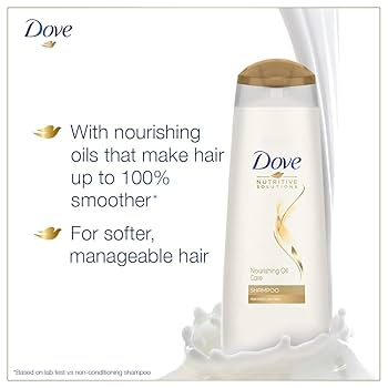 Dove Nourishing Oil Care Shampoo, 340  ML
