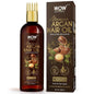 WOW SKIN SCIENCE ARGAN HAIR OIL WITH COMB, 200ML