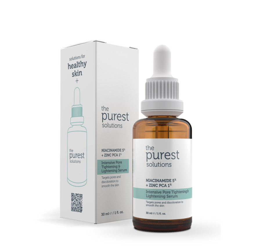 The Purest Solutions Niacinamide 5% + Zinc PCA Intensive Pore Tightening & Lightening Serum, 30ml