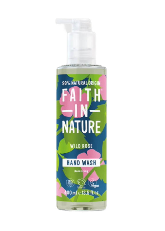 Faith In Nature Wild Rose Hand Wash, 400ML